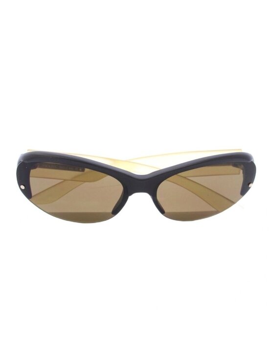 Prada Sunglasses Cat Eye Black Yellow TK Eyewear main image 4
